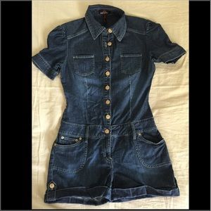 Jordache Jean Romper